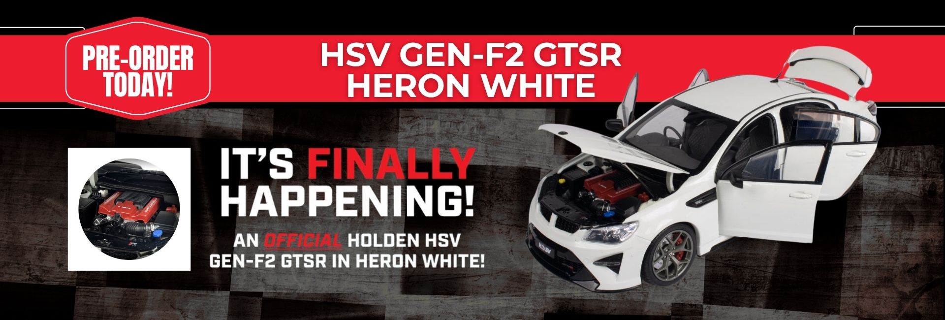LEGENDARY HSV GEN-F2 GTSR is BACK