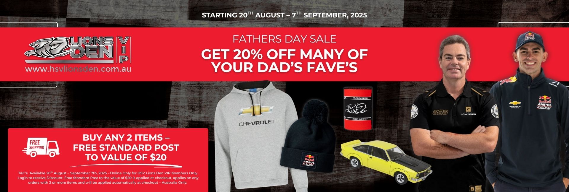 FATHERS DAY SALE NOW ON