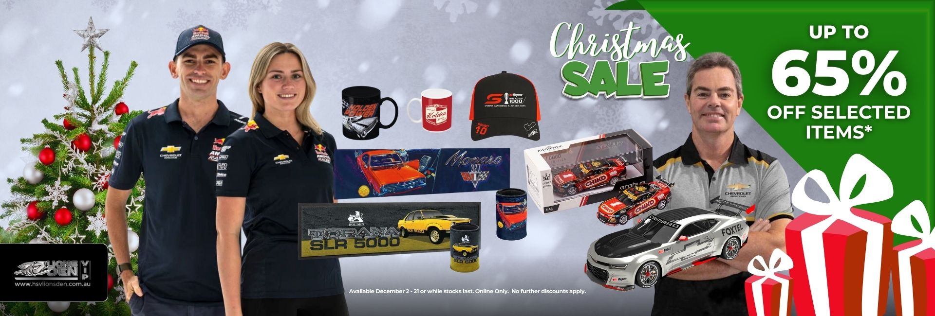 CHRISTMAS SAVINGS AT HSV LIONS DEN