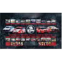Holden 600 Race Wins 1969-2022 Limited Edition Print 