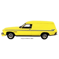 1:43 Absinth Yellow 1975 HJ Sandman Panel Van | DDA49-1