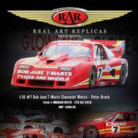 1:18 1982-83 Peter Brock. Chevrolet Monza #7 Resin Model | DDARAR18018