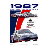 1987 Peter Brock Bathurst Winning Print