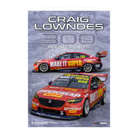 2022 Bathurst Wildcard Craig Lowndes 300 Rounds Print