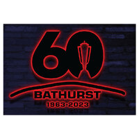 Bathurst 60th Event Neon Sign Red